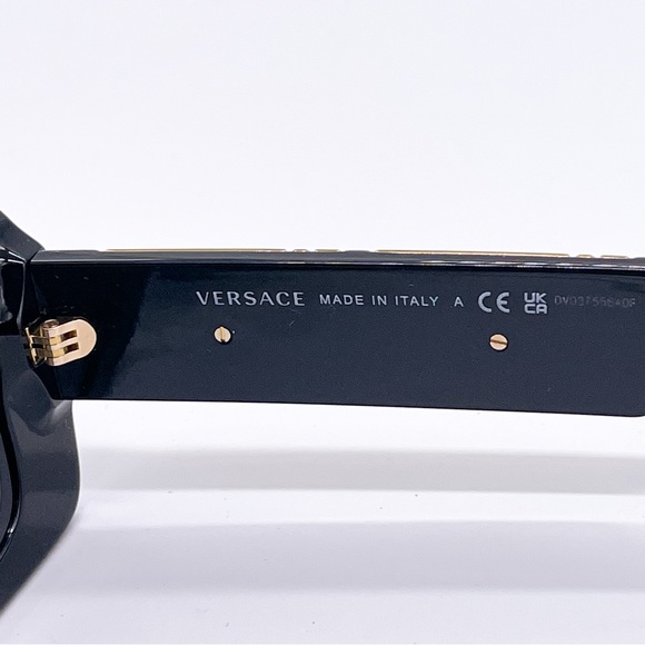NEW VERSACE VE4444U GB1/87 VERSACE VE4444 BLCK EYEWEAR MOD 4444-U GB1/87 - Picture 8 of 10